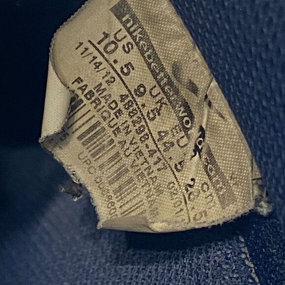 Size 10.5 - Men’s Nike Air Force 1 low multicolor shoes - Picture 8 of 8